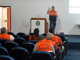 Auditrio do Parque Nacional recebeu representantes da Defesa Civil - Foto: Jorge Maravilha
