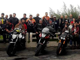 2 Rol Monstro rene motociclistas de Minas Gerais em Terespolis - foto: PMT