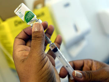 Vacinação contra a gripe - Imagem: divulgação