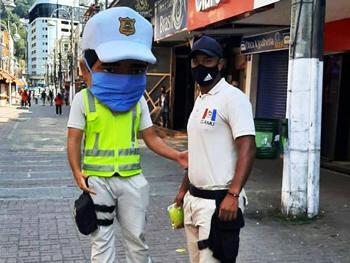 Equipe da Guarda Civil Municipal nas ruas - Foto: AsCom PMT