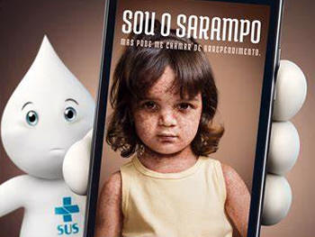 Também vacinação contra o Sarampo em Teresópolis - Imagem: divulgação