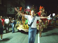 Nei Nascimento, carnavalesco da campe Santa Ceclia - Clique para ampliar - Foto: Portal Ter