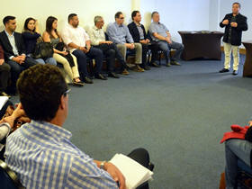 Reunião do Projeto 'MercoSerra' - Foto: AsCom PMT