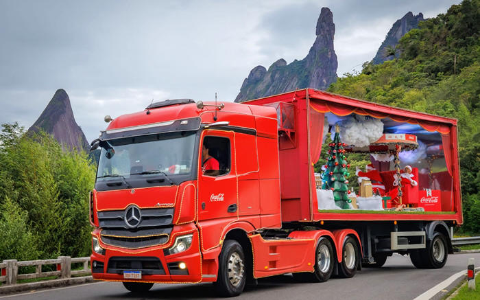 Caravana de Natal da Coca Cola em Teresópolis - Foto: AsCom PMT
