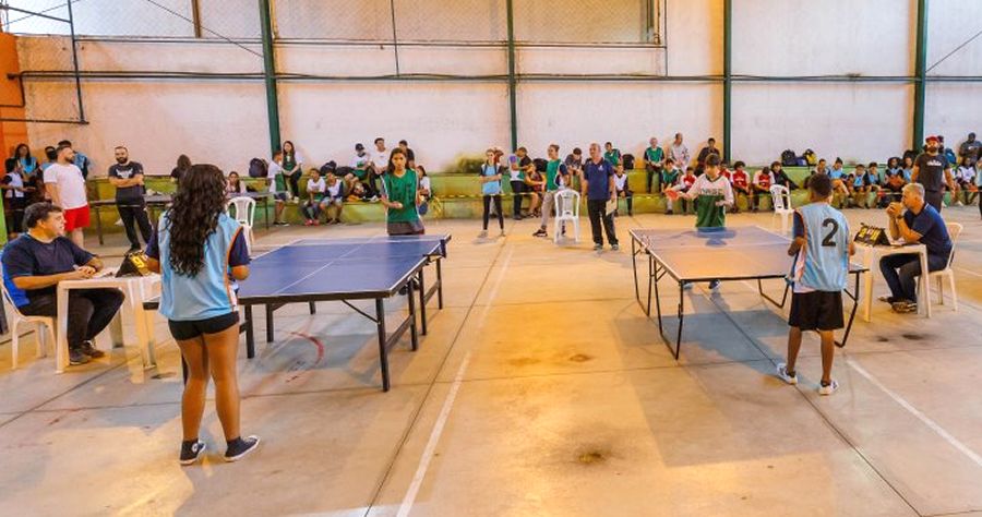 Tênis de Mesa nos Jogos - Foto: AsCom PMT