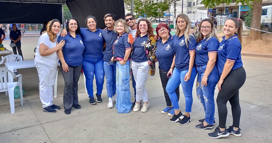 Equipe no Feirão Emprega Terê, que aconteceu na Praça Olímpica - Foto: AsCom PMT