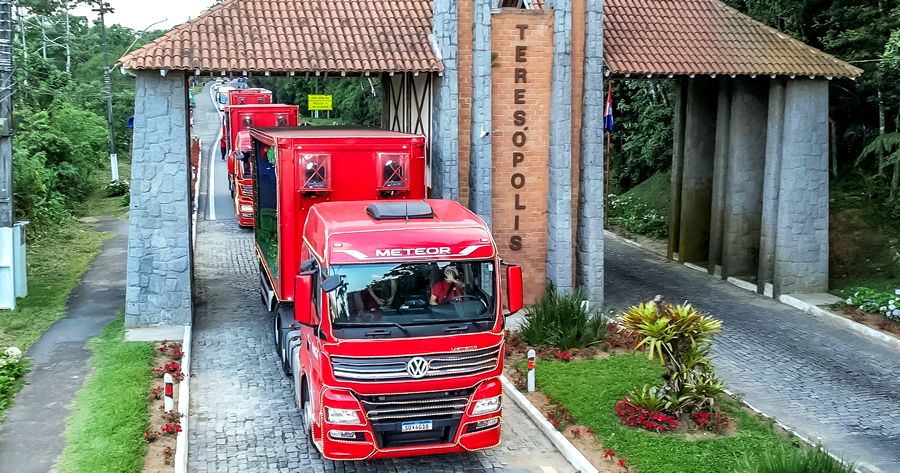 Caravana Coca-Cola em Teresópolis - Foto: AsCom PMT