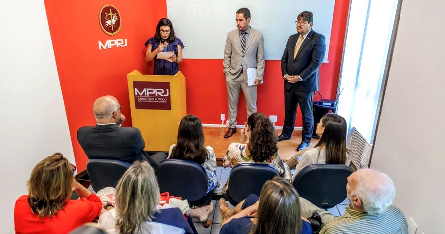 Auditório Promotor de Justiça Marcos da Motta em Teresópolis - foto: AsCom PMT