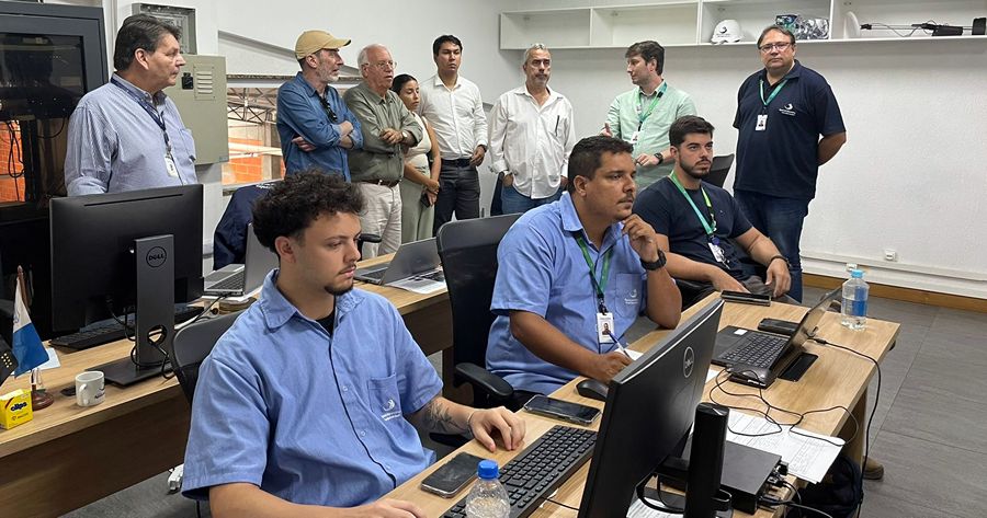 Técnicos da Agência Reguladora de Energia e Saneamento Básico do Estado do Rio de Janeiro (Agenersa) em Teresópolis - Foto: Águas da Imperatriz