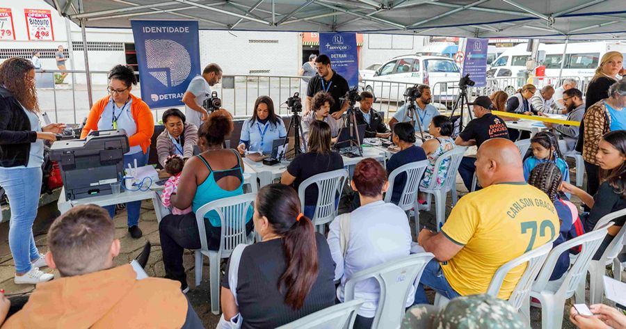 Programa estadual 'RJ para Todos', em Teresópolis - Foto: AsCom PMT