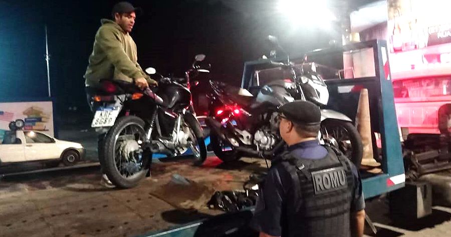 Operação em Teresópolis visando fiscalizar motociclistas - Foto: PMT