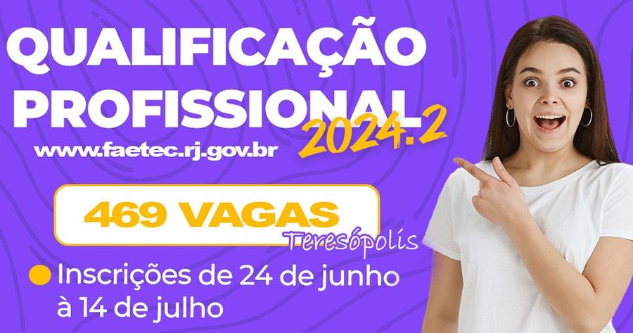 Cursos gratuitos de qualificação profissional em Teresópolis - Imagem: Divulgação