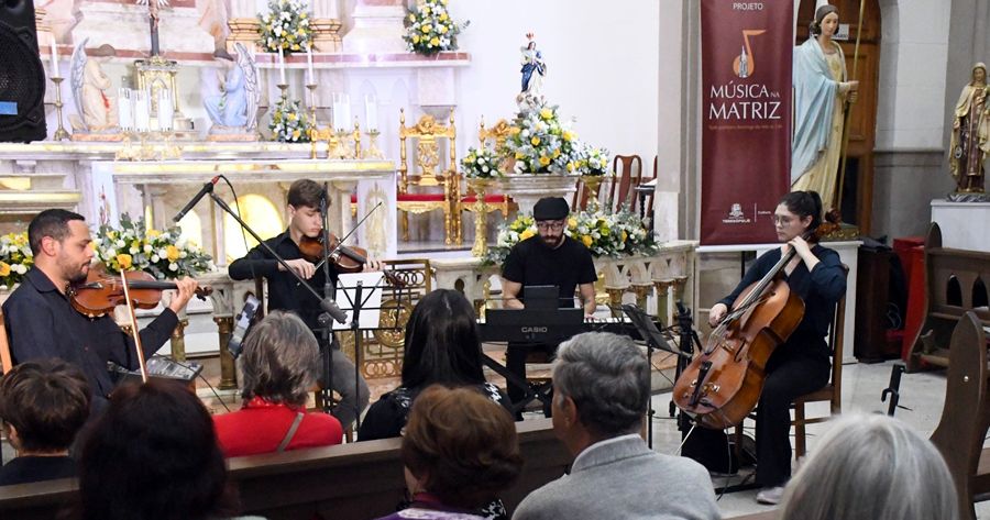 Edição Especial do projeto Música na Matriz em Teresópolis - Foto: AsCom PMT