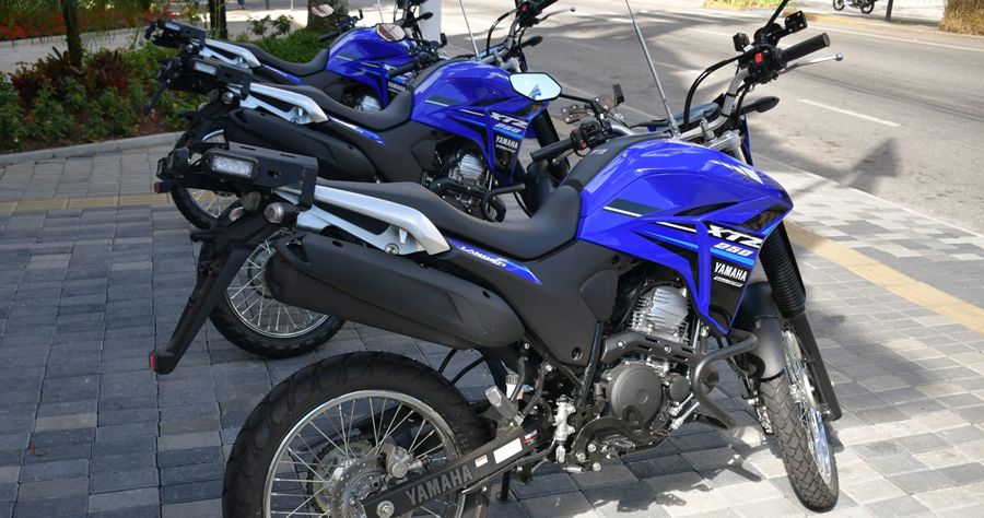 Teresópolis recebeu motocicletas zero Km, da marca Yamaha - Foto: AsCom PMT