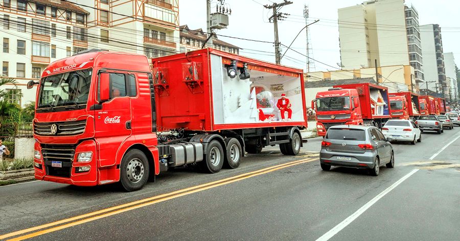 Caravana de Natal da Coca-Cola em Teresópolis - Foto: AsCom PMT