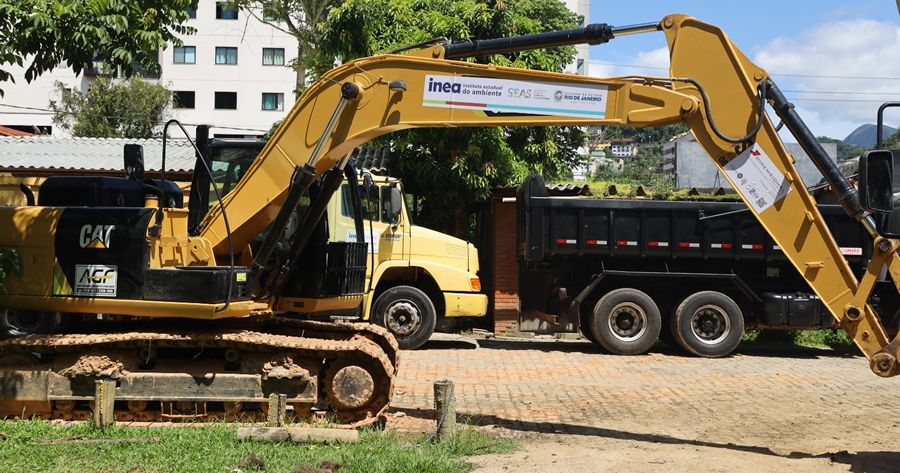 Chegada dos equipamentos em Teresópolis - Foto: AsCom PMT