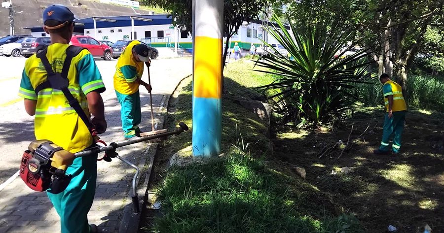 Conservação nos bairros de Teresópolis - Foto: AsCom PMT