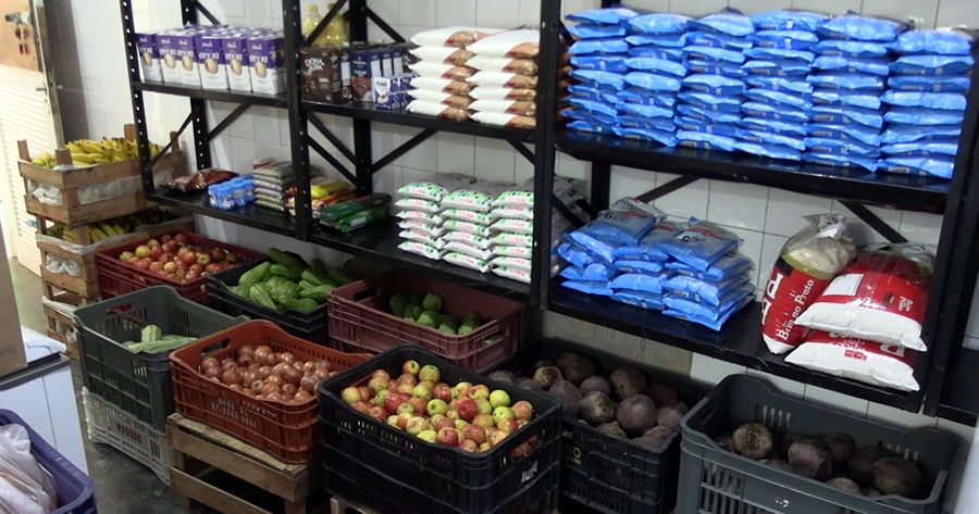 Produtos alimentícios para a merenda escolar em Teresópolis - Foto: AsCom PMT