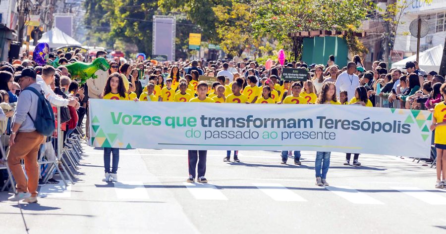 Desfile Cívico em comemoração ao 134º aniversário de Teresópolis - Foto: AsCom PMT
